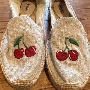 Soludos 🍒 cherry on top espadrilles size 10